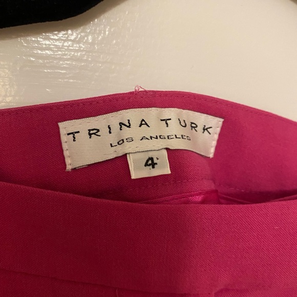 Trina Turk pink pants 4 - Picture 5 of 6